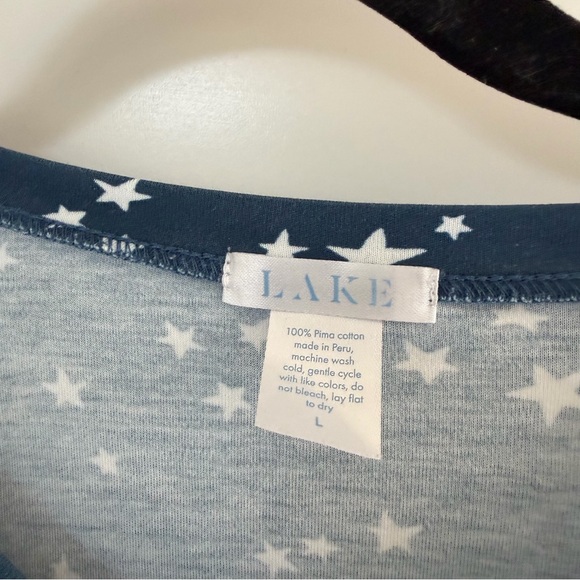 NWOT / Lake Pima Weekend Nightgown in Navy Star Print - Picture 3 of 3